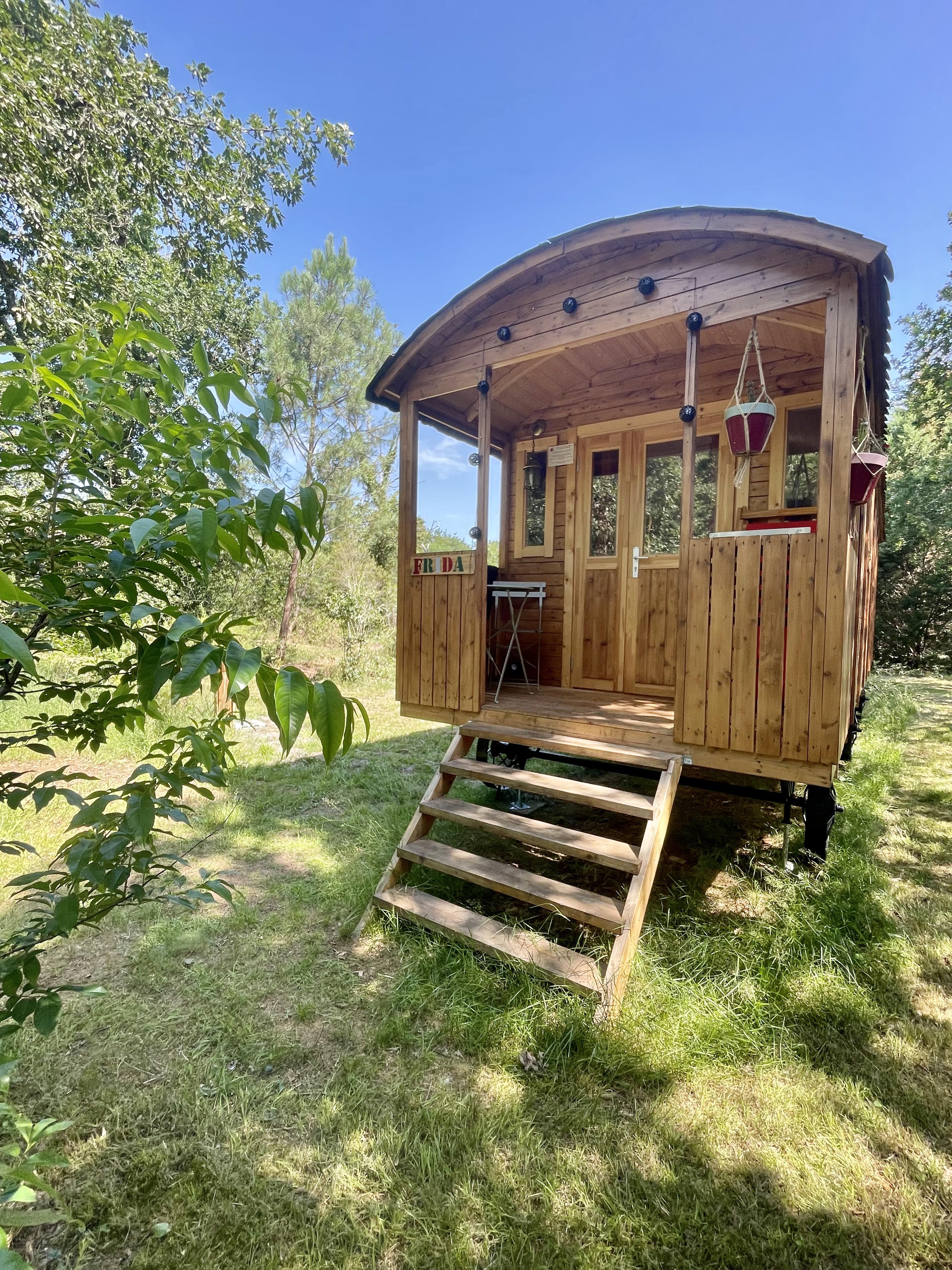 Roulotte Frida, Domaine Temali des Landes